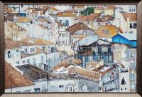Joanna  JEŻEWSKA-DESPERAK - obrazy -   Nad dachami Lizbony
