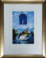 Rafał OLBIŃSKI - inkografia nr 239 III/XX A4 30x21 w ramie 43x34 690zł - z oryginalnym podpisem Artysty, sucha pieczęć, 30x21 Rafał OLBIŃSKI - inkografia nr 239 III/XX A4 30x21 w ramie 43x34 690zł
