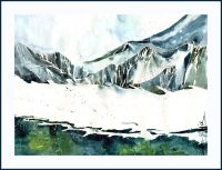 Klaudia  PAWELEC-GLIKLICH - obrazy - Pejzaż górski