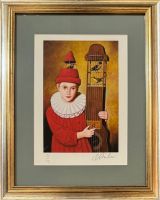 Rafał  OLBIŃSKI - obrazy - inkografia nr 344 IX/XX A4 30x21