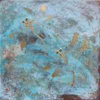 Kinga  CHROMY - obrazy - Ważki (3)