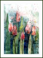 Klaudia  PAWELEC-GLIKLICH - obrazy - Tulipany