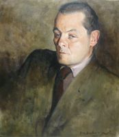 Mieczysław  ORACKI-SERWIN - obrazy - Autoportret